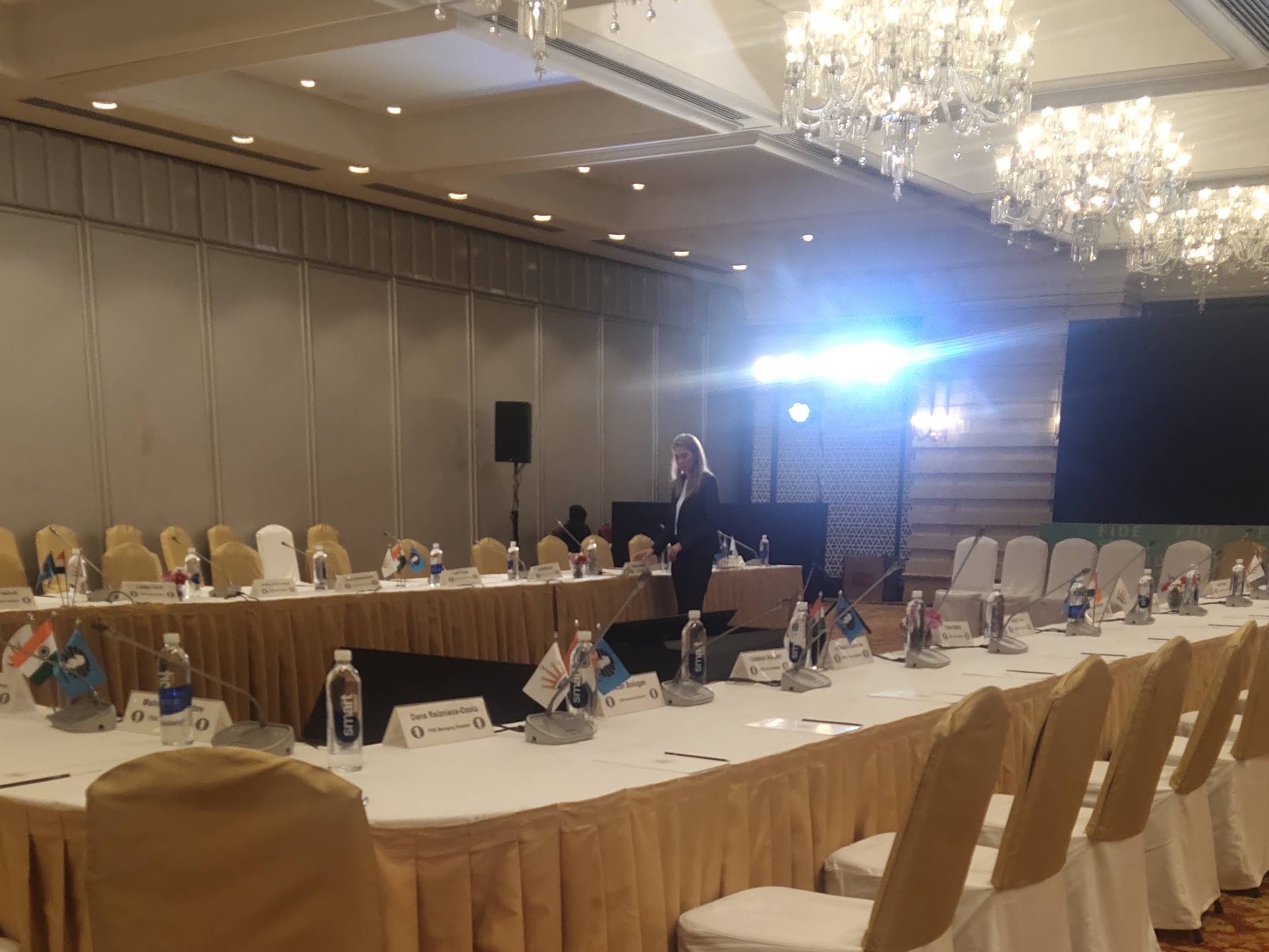 Congress meeting setup — FIDE Olympiad