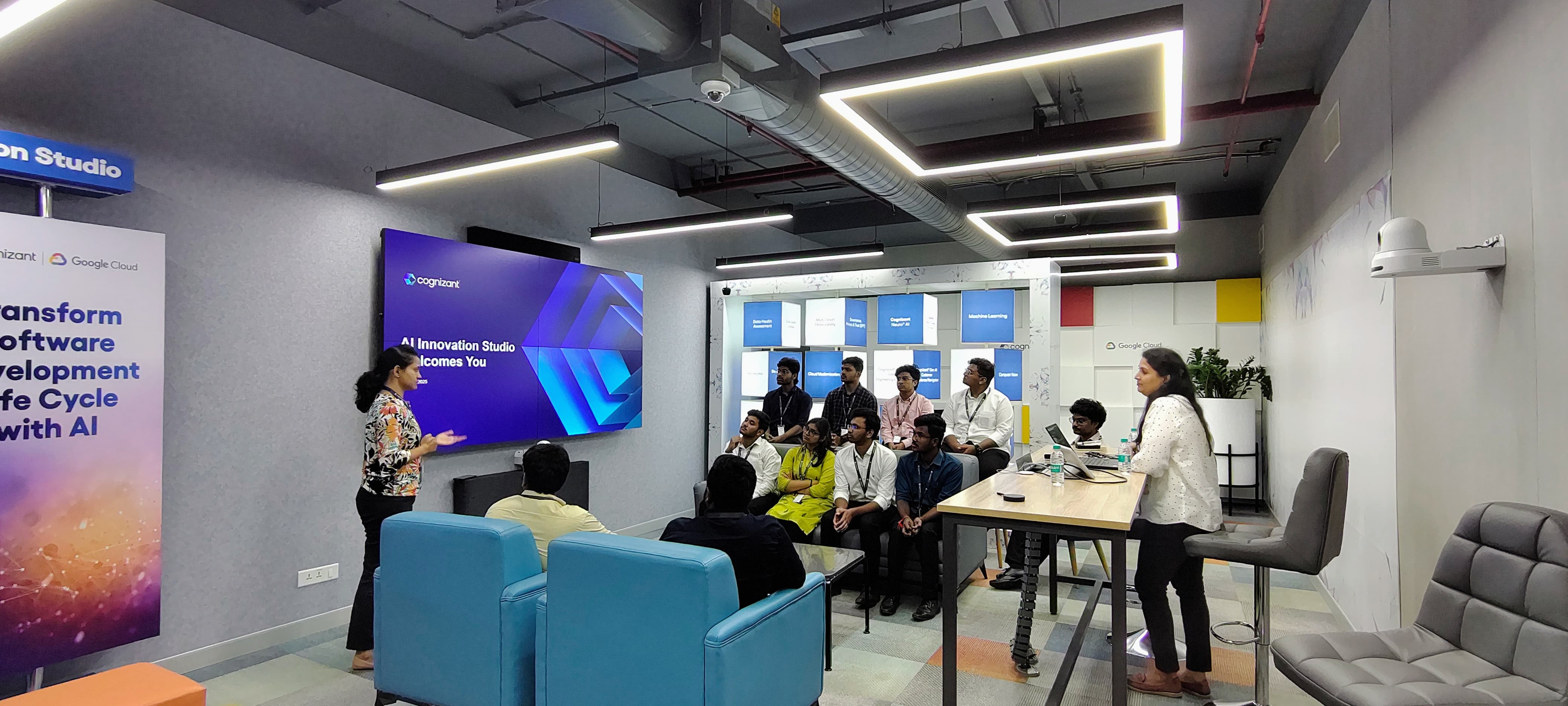 Lab tour — AI and 5G labs